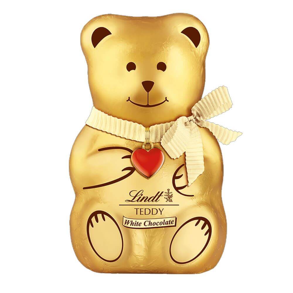 Lindt Gold Teddy White Chocolate 100g